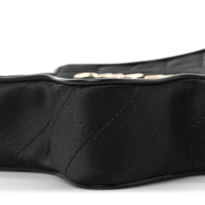 Chanel Satin Walk Of Fame Bag Black 9 of 9
