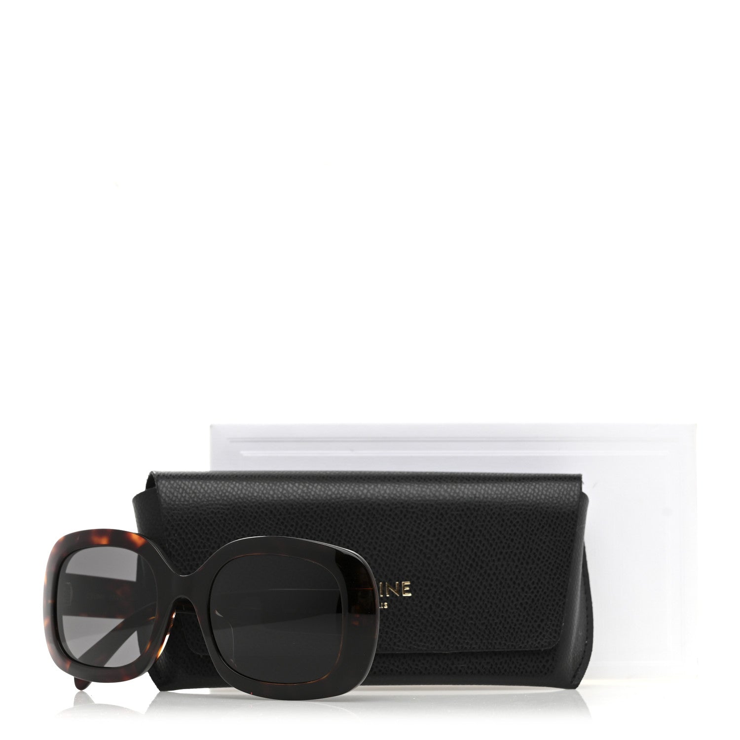Celine Acetate Triomphe 01 Sunglasses CL40262U Tortoise 7 of 7