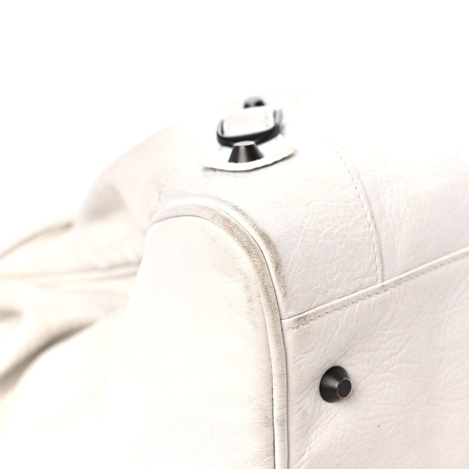 Balenciaga Agneau Classic Hardware Mid Day White 8 of 29