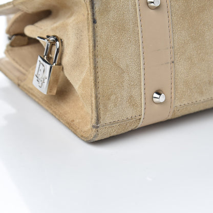 Christian Dior Suede Cannage Stitched East West Lady Dior Beige 20 of 25