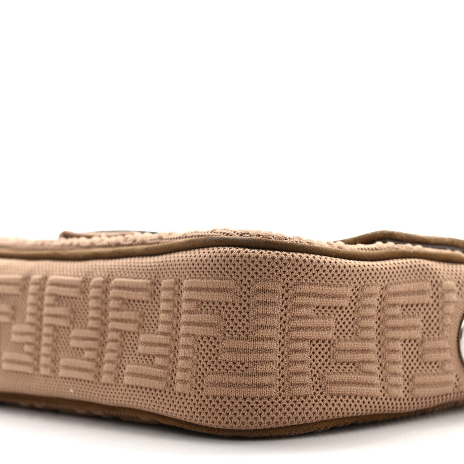Fendi Technical Fabric FF Midi Chain Baguette Sand 8 of 8