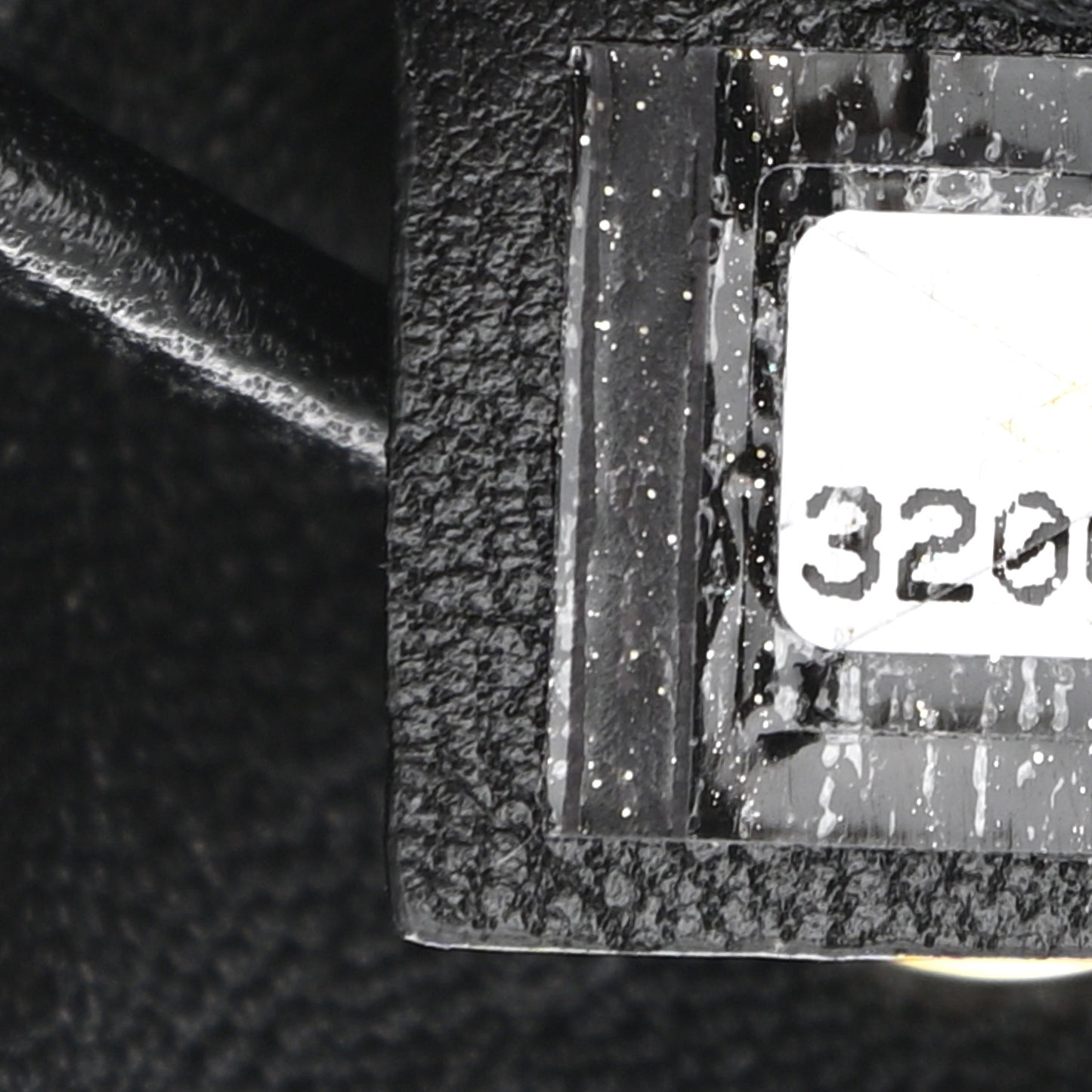 Metal Lambskin Quilted Small Chain Bucket Bag Black