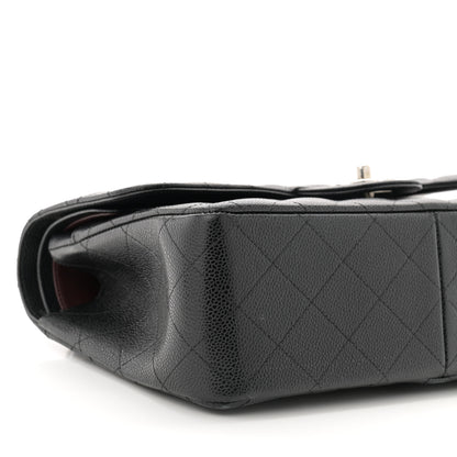 Chanel Caviar Quilted Jumbo Double Flap Black 9 of 11