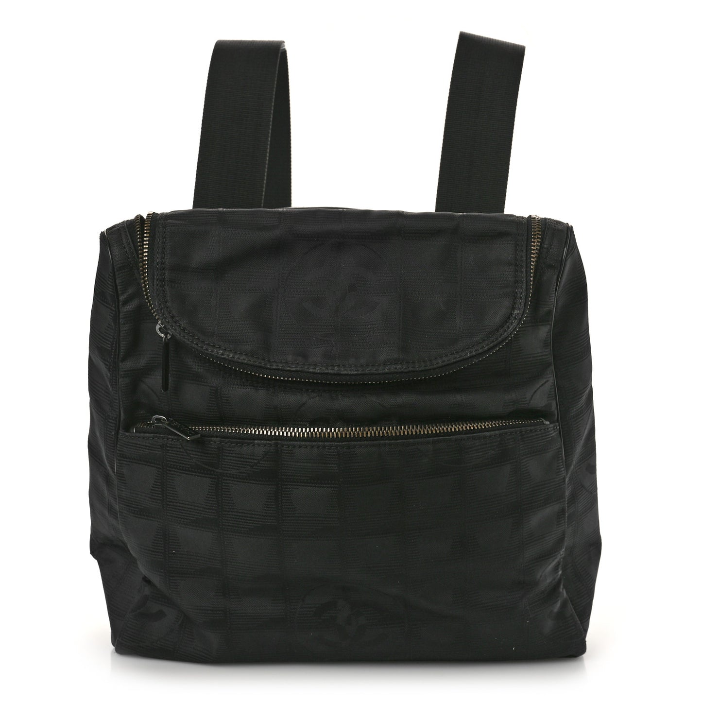 Nylon Travel Backpack Black