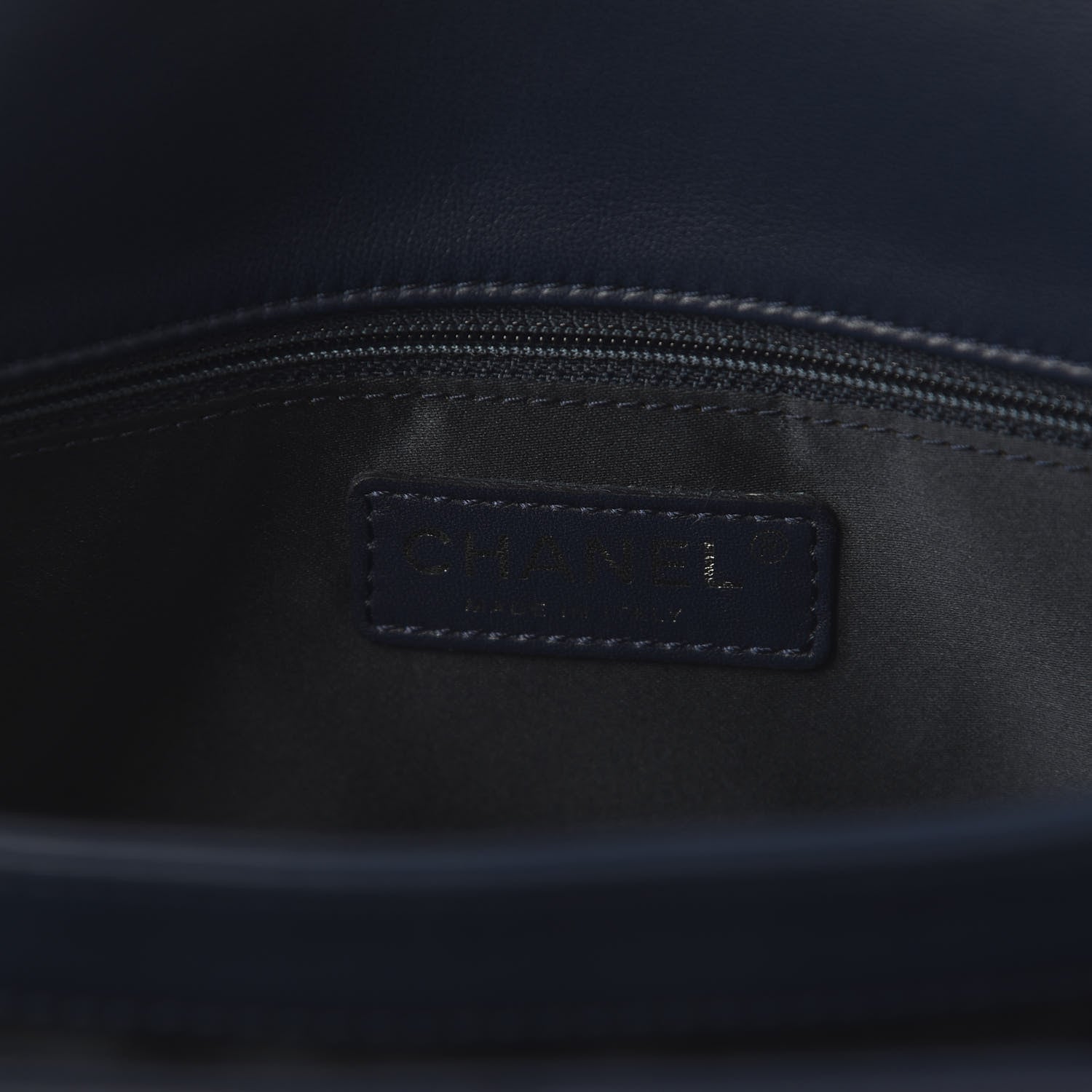 Chanel Lambskin Ultimate Stitch Flap Blue 7 of 9