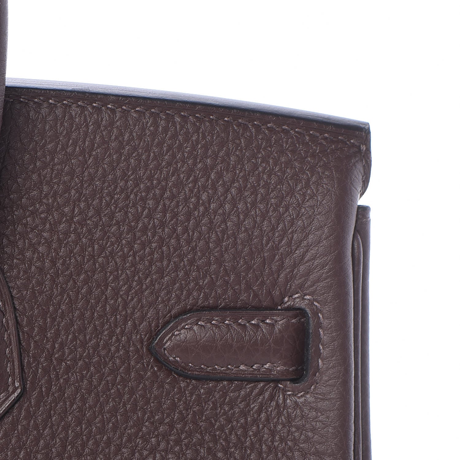 Hermes Togo Birkin 25 Chocolate 12 of 33