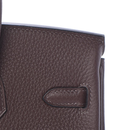 Hermes Togo Birkin 25 Chocolate 12 of 33