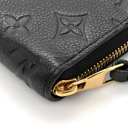 Louis Vuitton Empreinte Zippy Wallet Black 10 of 11