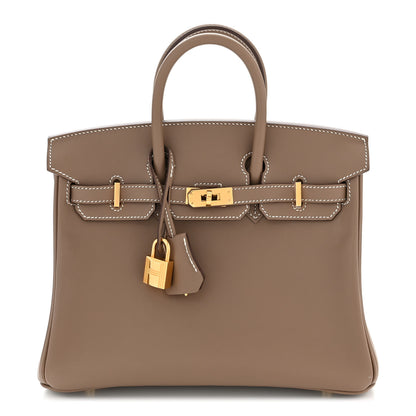 Hermes Swift Birkin 25 Etoupe 1 of 11