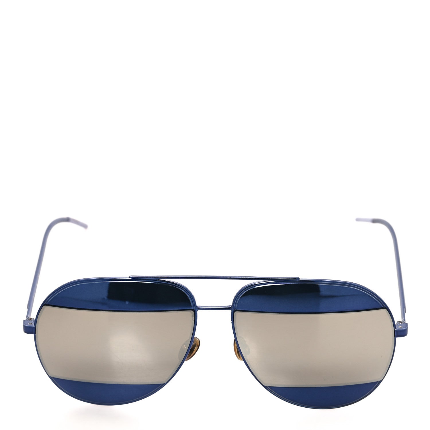 Christian Dior Split 1 Aviator Sunglasses Blue 2 of 7