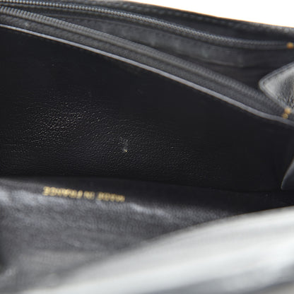 Chanel Goatskin Yen Wallet Black 12 of 13
