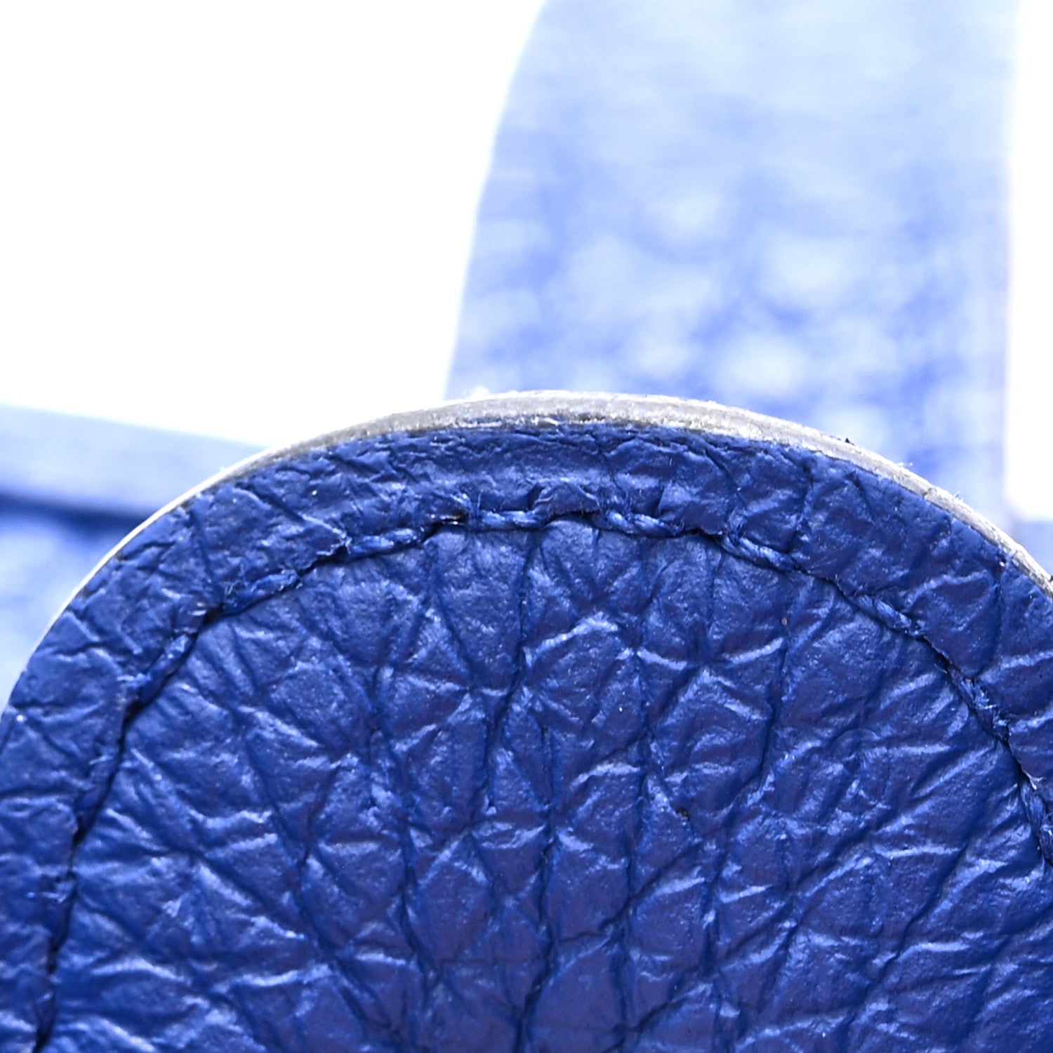 Hermes Taurillon Clemence Evelyne III PM Bleu Royal 7 of 10