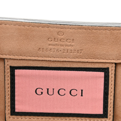 Gucci Calfskin GucciGhost Real Medium XL Tote Black Yellow 6 of 9