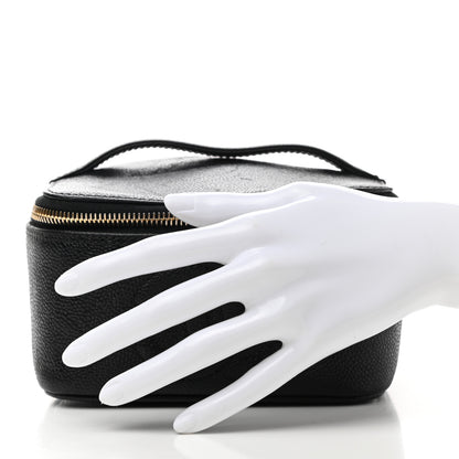 Chanel Caviar Vanity Cosmetic Case Black 2 of 8