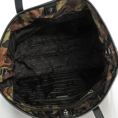 Prada Tessuto Nylon Camouflage Tote Mimetico 5 of 6