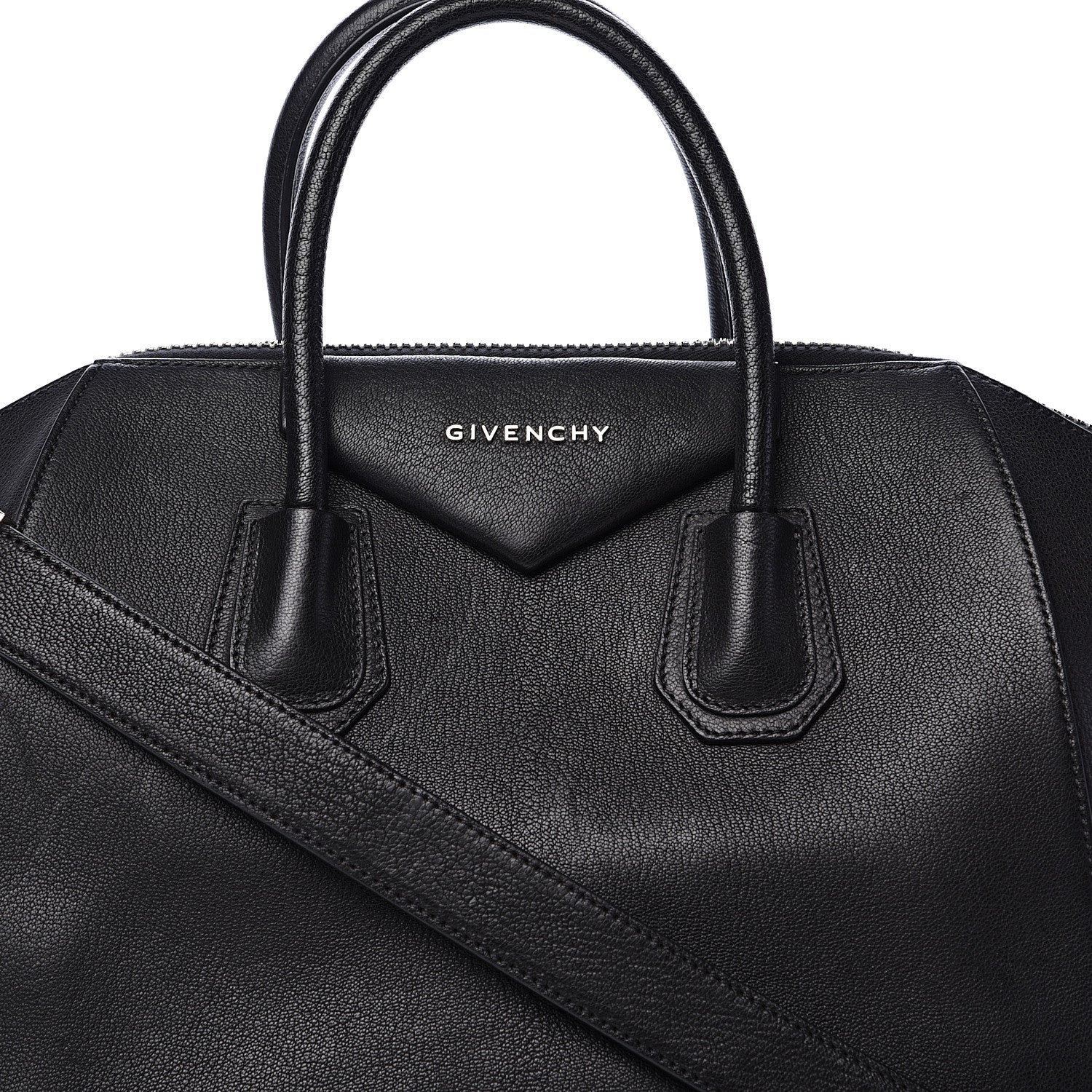Givenchy Sugar Goatskin Medium Antigona Black 7 of 17
