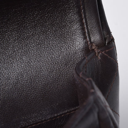 Chanel Lambskin Quilted Medium Double Flap Brown 12 of 18