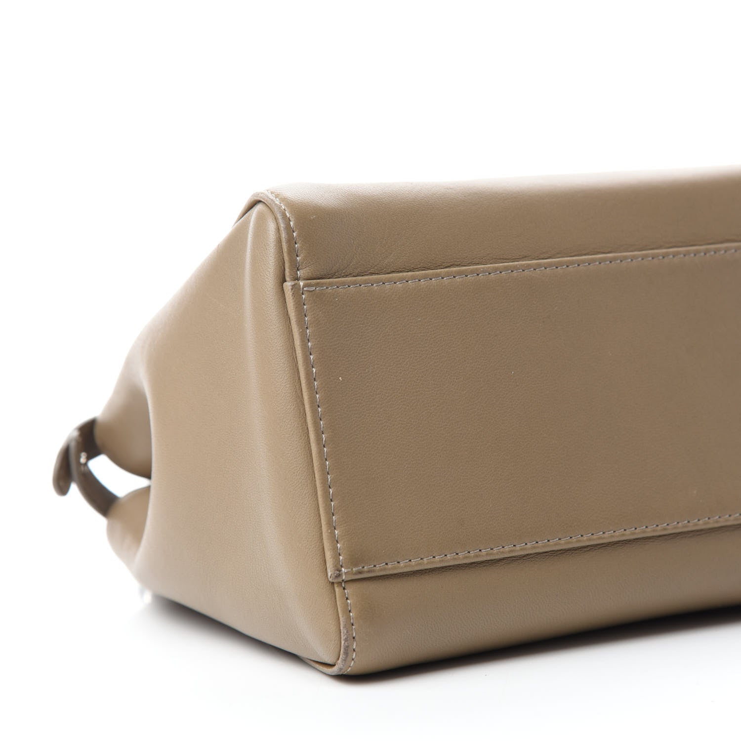 Fendi Nappa Mini Peekaboo Iconic Satchel Tortora 7 of 11
