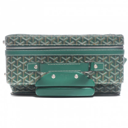 Goyard Goyardine Rolling Suitcase Trolley PM Green 6 of 11