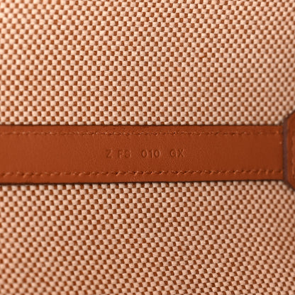 Hermes Swift H Canvas Cabas H En Biais 40 Ecru Naturel Gold 7 of 12