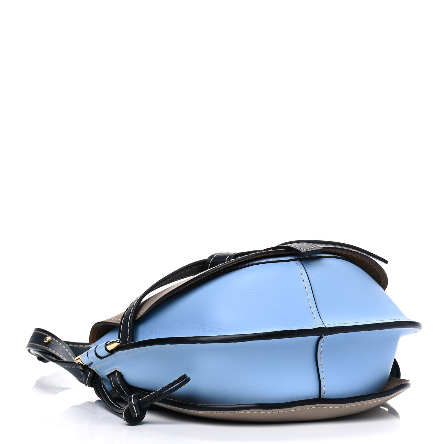 Loewe Calfskin Small Gate Crossbody Bag Sky Blue 3 of 5