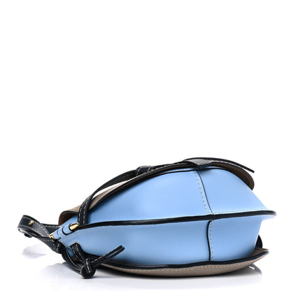 Loewe Calfskin Small Gate Crossbody Bag Sky Blue 3 of 5