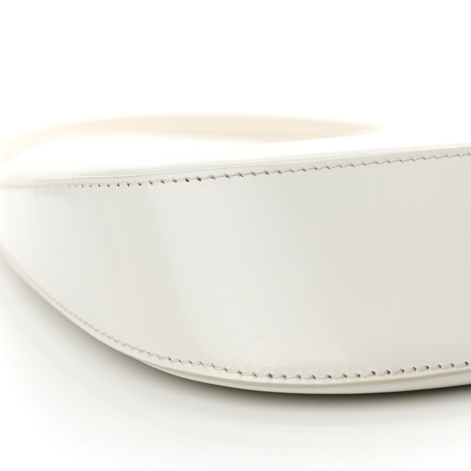 Prada Spazzolato Cleo Shoulder Bag White 9 of 10