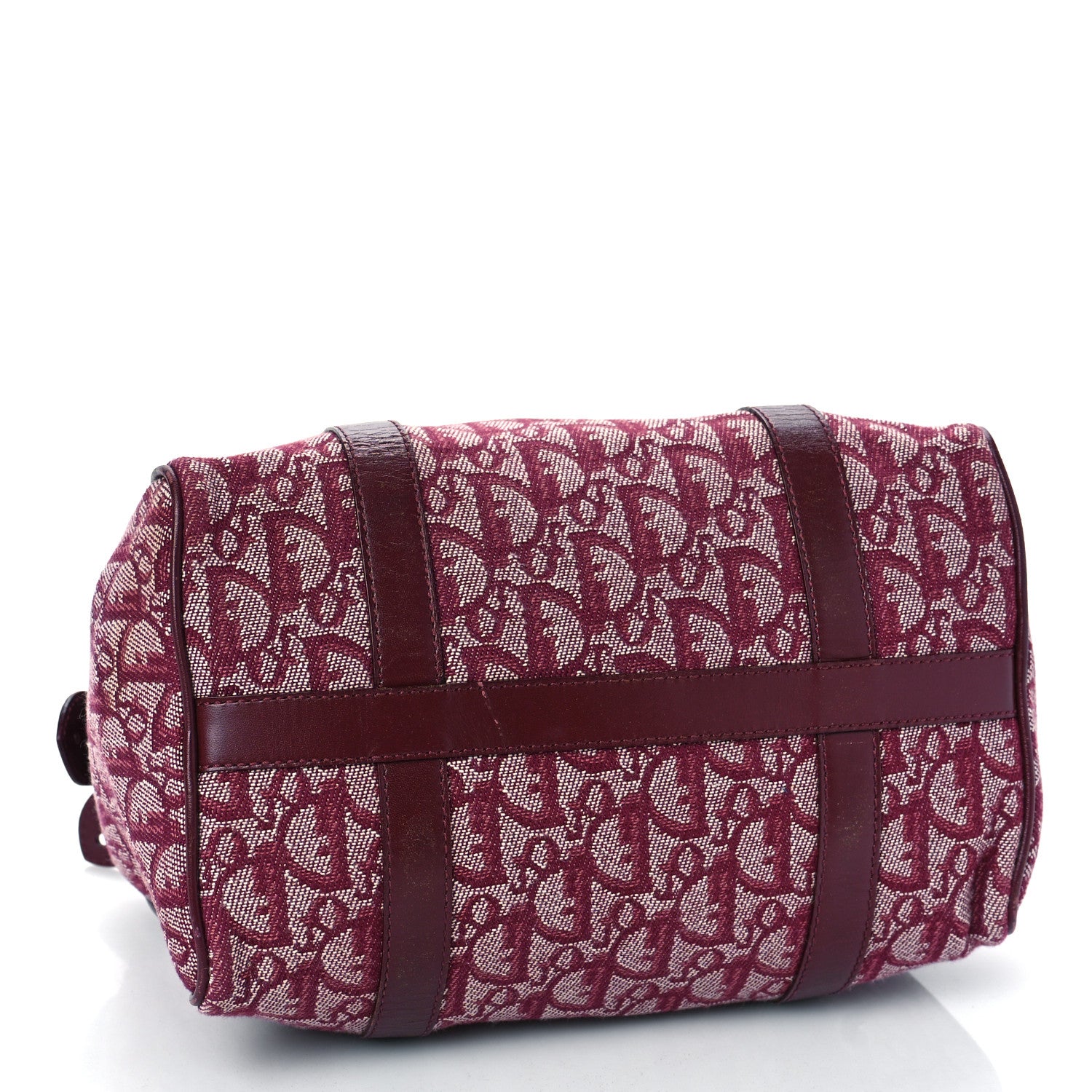 Christian Dior Monogram Boston Red 4 of 10