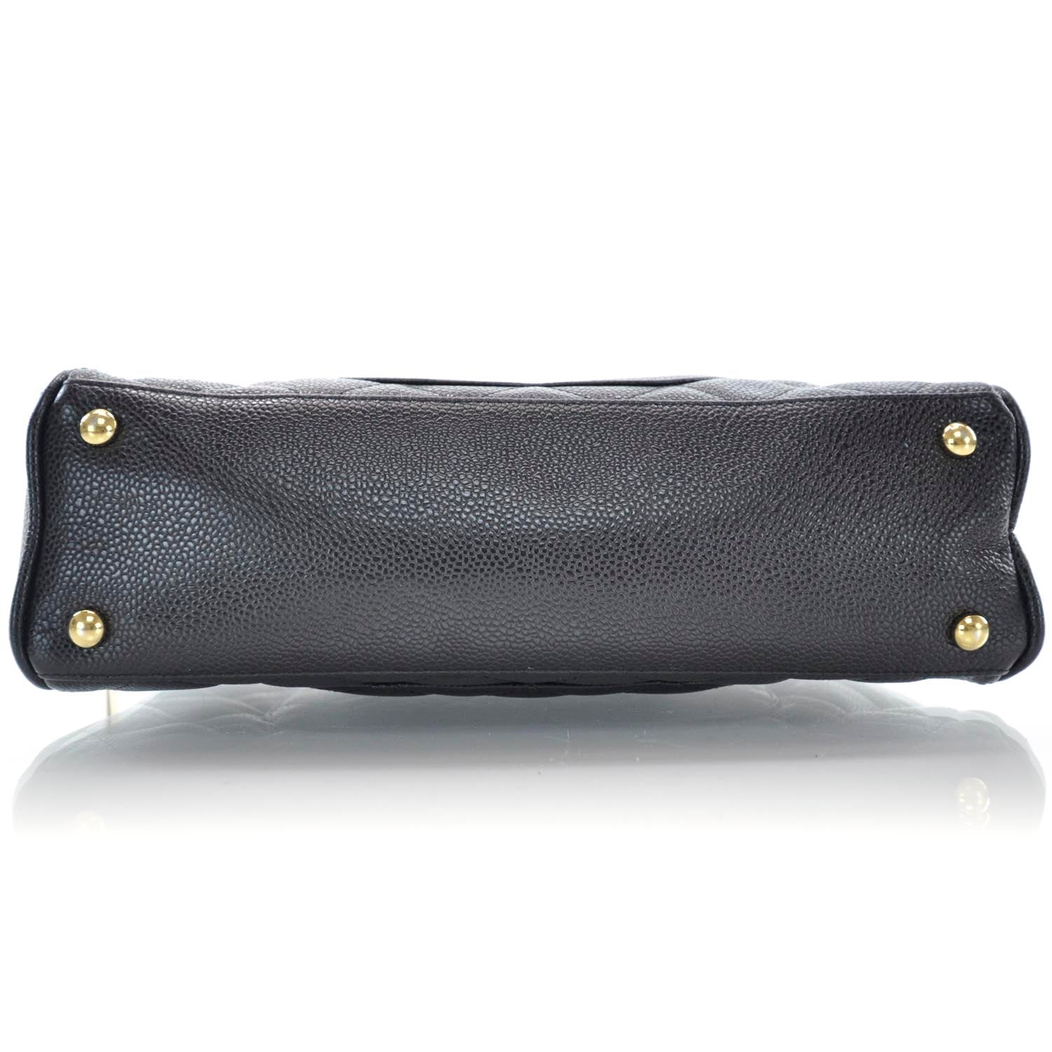 Chanel Caviar Small Bowler Black 6 of 9