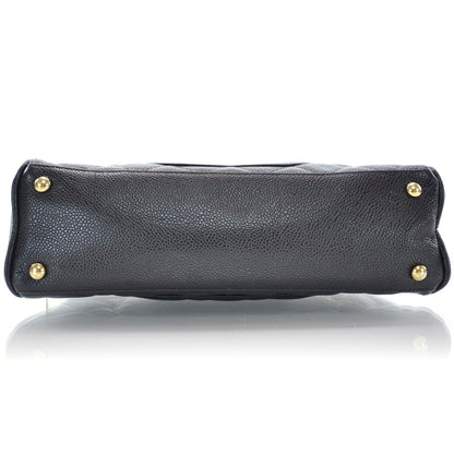 Chanel Caviar Small Bowler Black 6 of 9