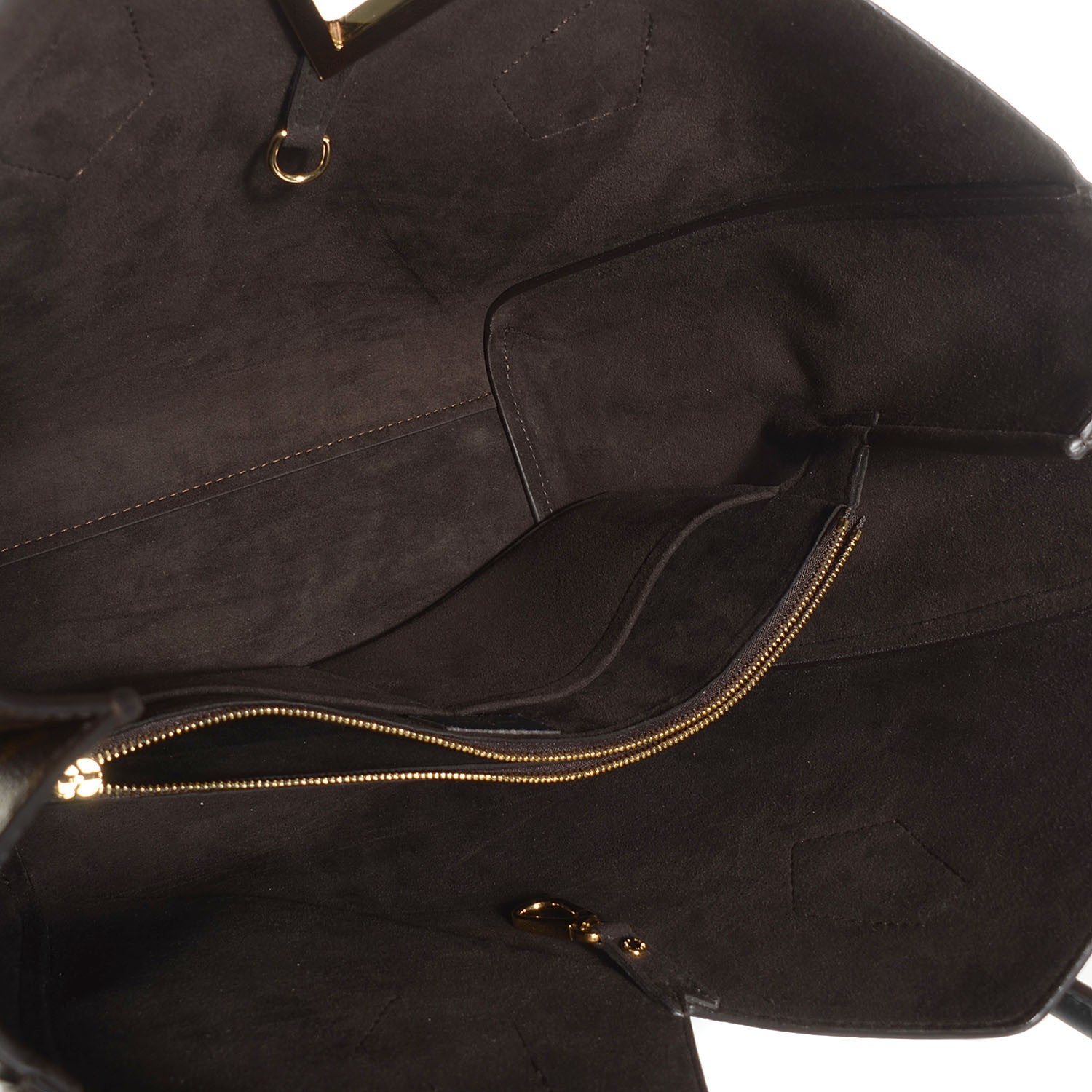 Louis Vuitton Calfskin Monogram Kimono Tote Black 5 of 7