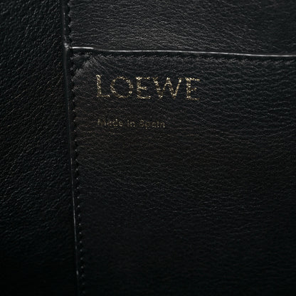 Loewe Canvas Calfskin Anagram Tote Anthracite 5 of 13