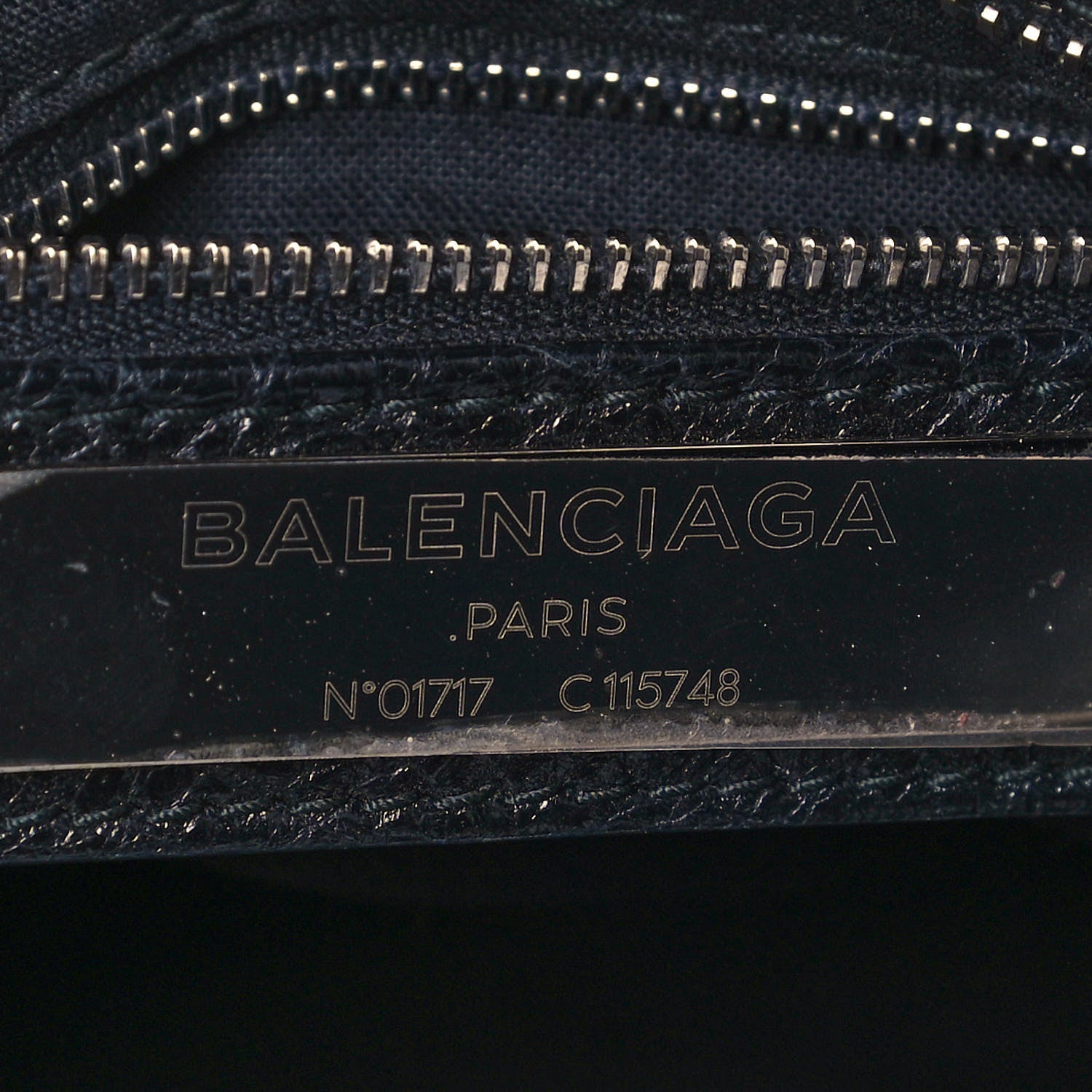Balenciaga Agneau Classic Silver Hardware City Black 11 of 21