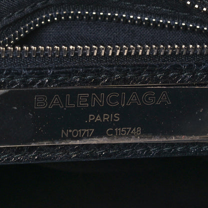 Balenciaga Agneau Classic Silver Hardware City Black 11 of 21