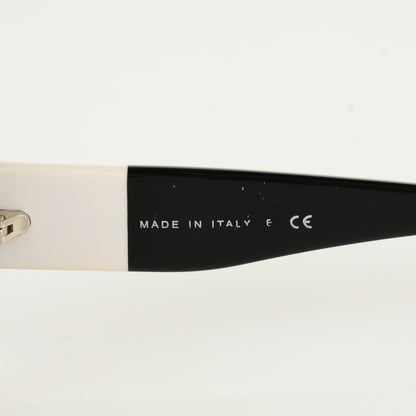 Chanel Acetate CC Lace Effect Sunglasses 5146 Black White 6 of 6