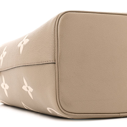 Louis Vuitton Empreinte Monogram Giant Neonoe MM Tourterelle Creme 9 of 14