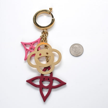 Louis Vuitton Cosmic Blossom Bag Charm Rose 2 of 4