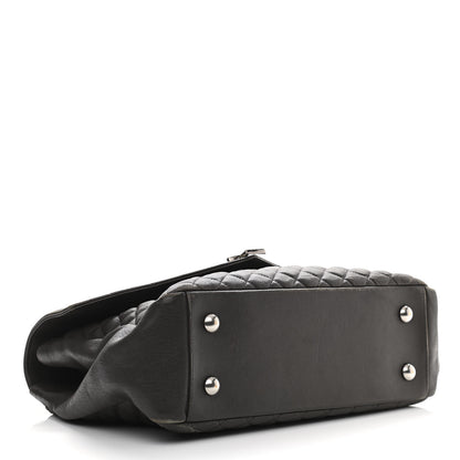 Saint Laurent Sheepskin Tri-quilt Monogram Large College Satchel Black 5 of 20