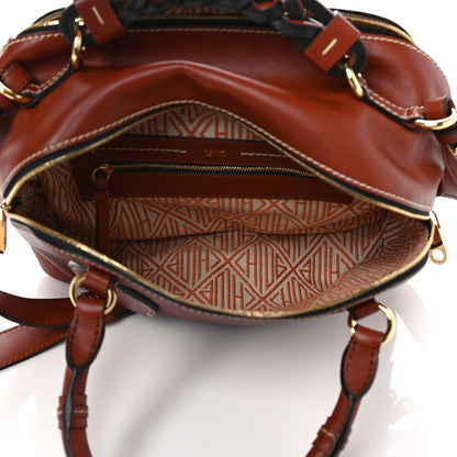Chloe Calfskin Medium Daria Sepia Brown 5 of 9
