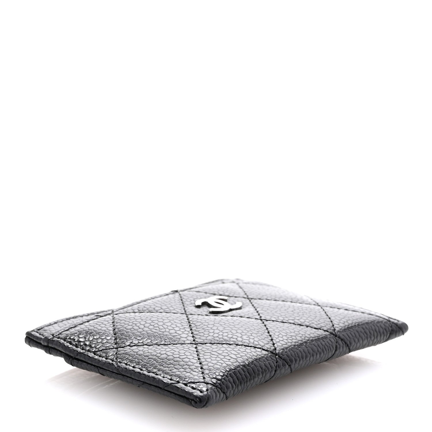 Chanel Caviar Quilted Card Holder Black 4 of 8