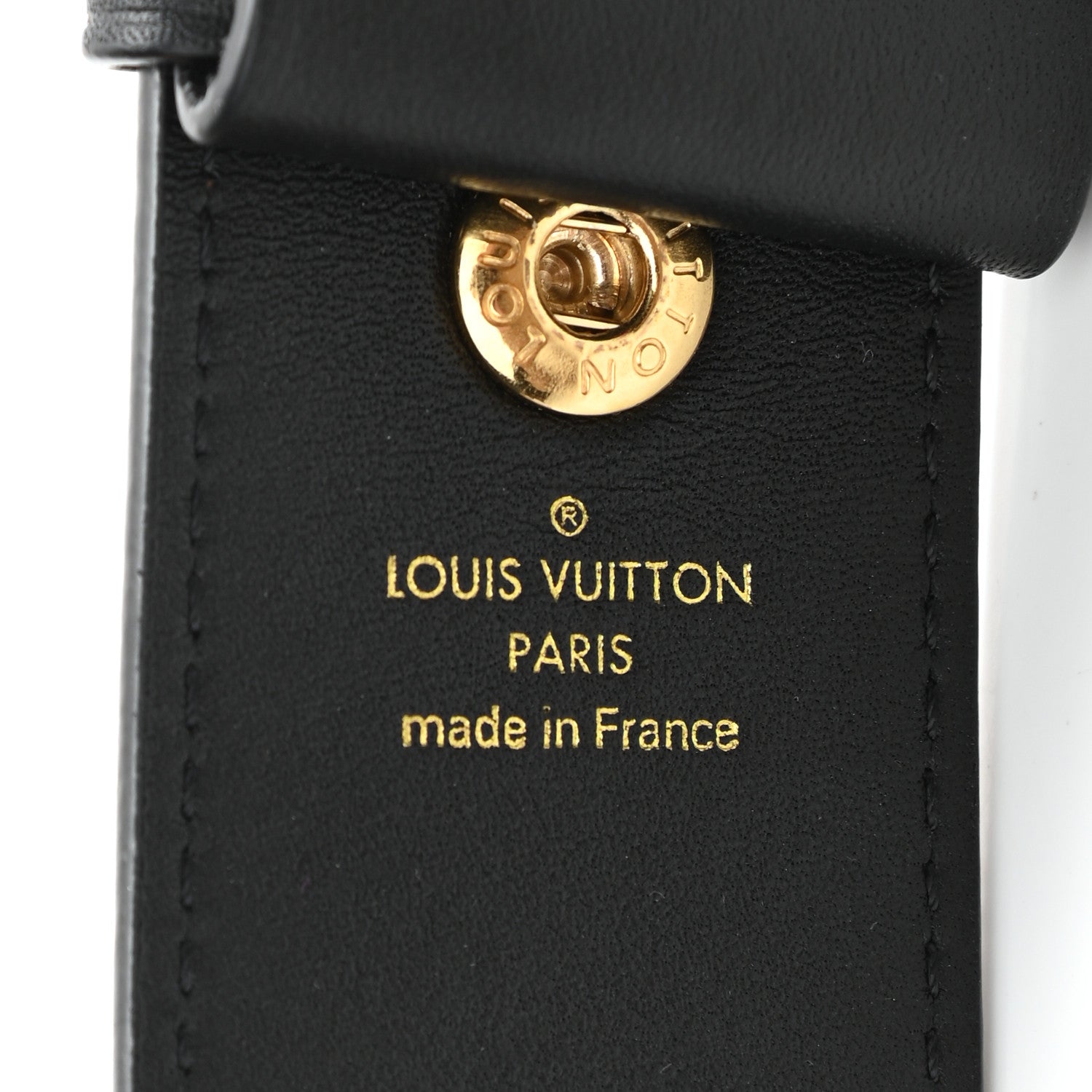 Louis Vuitton Monogram Adjustable Bandouliere Shoulder Strap Black 3 of 5