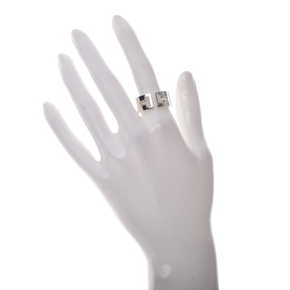 Tiffany Sterling Silver T Cutout Ring 57 8 2 of 4
