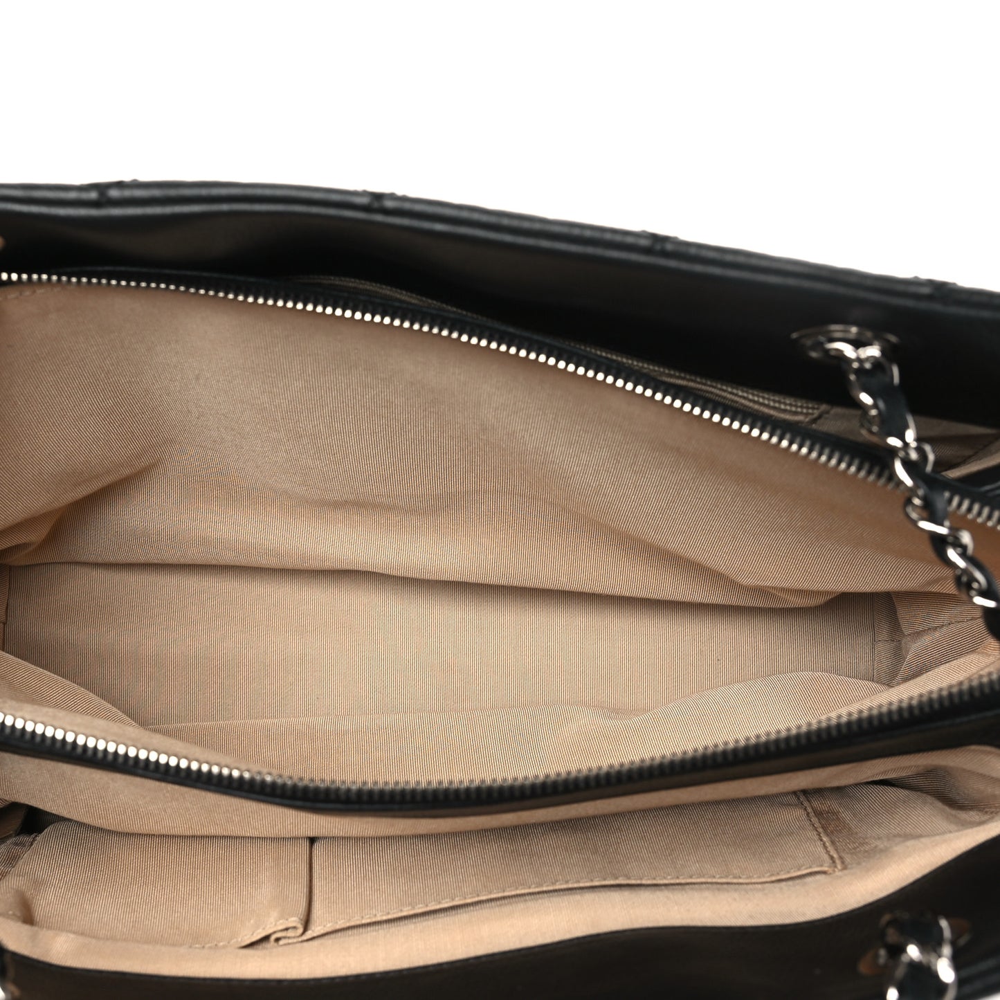 Caviar Quilted Timeless CC Soft Tote Black