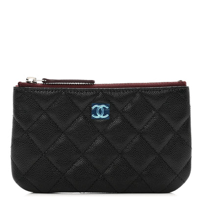 Chanel Caviar Quilted Small Cosmetic Case Black 1 of 7