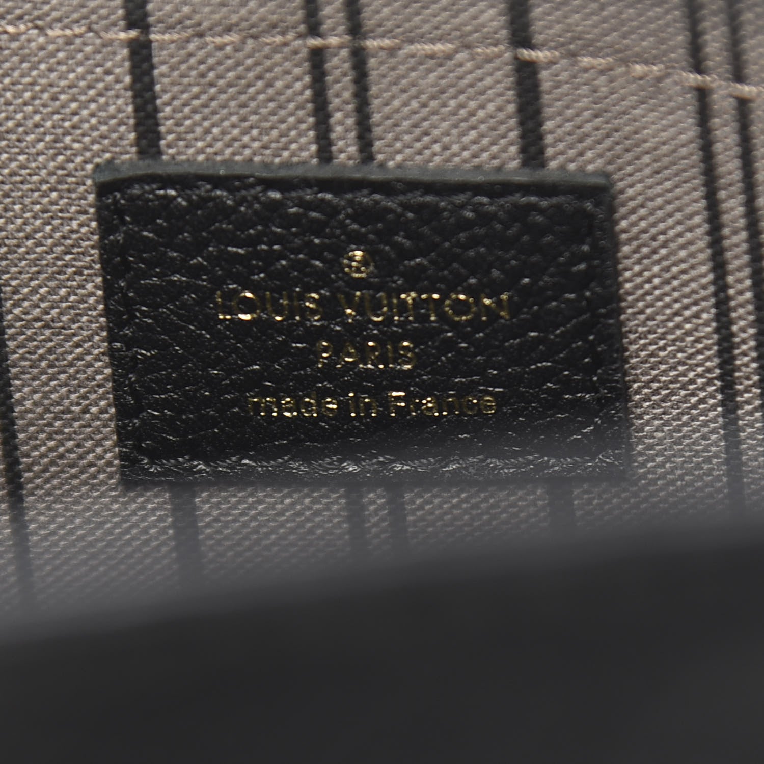 Louis Vuitton Empreinte Montaigne BB Black 6 of 14