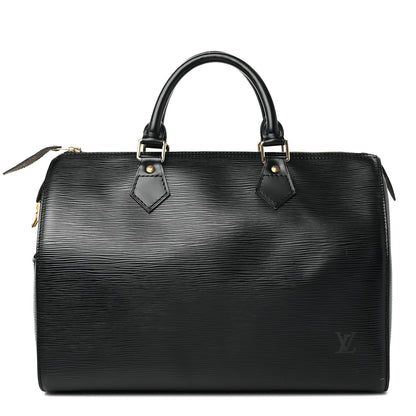Louis Vuitton Epi Speedy 30 Black 1 of 16