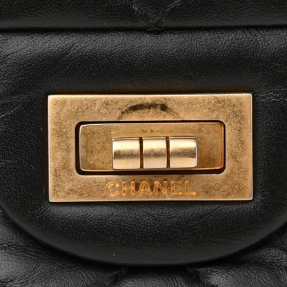 Chanel Aged Calfskin Quilted 2.55 Reissue 225 Flap Black 11 of 12