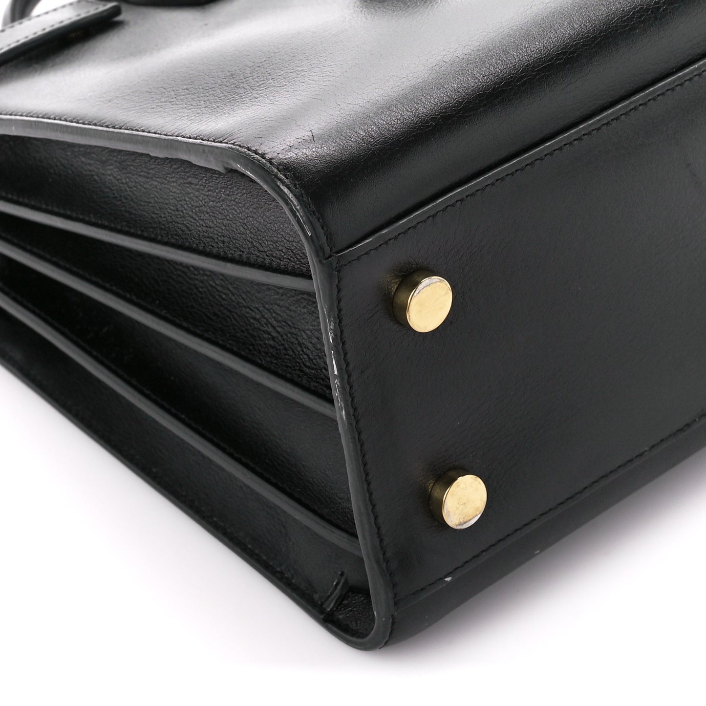 Calfskin Baby Sac De Jour Black