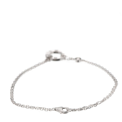 Cartier 18K White Gold Diamond LOVE Bracelet 3 of 6