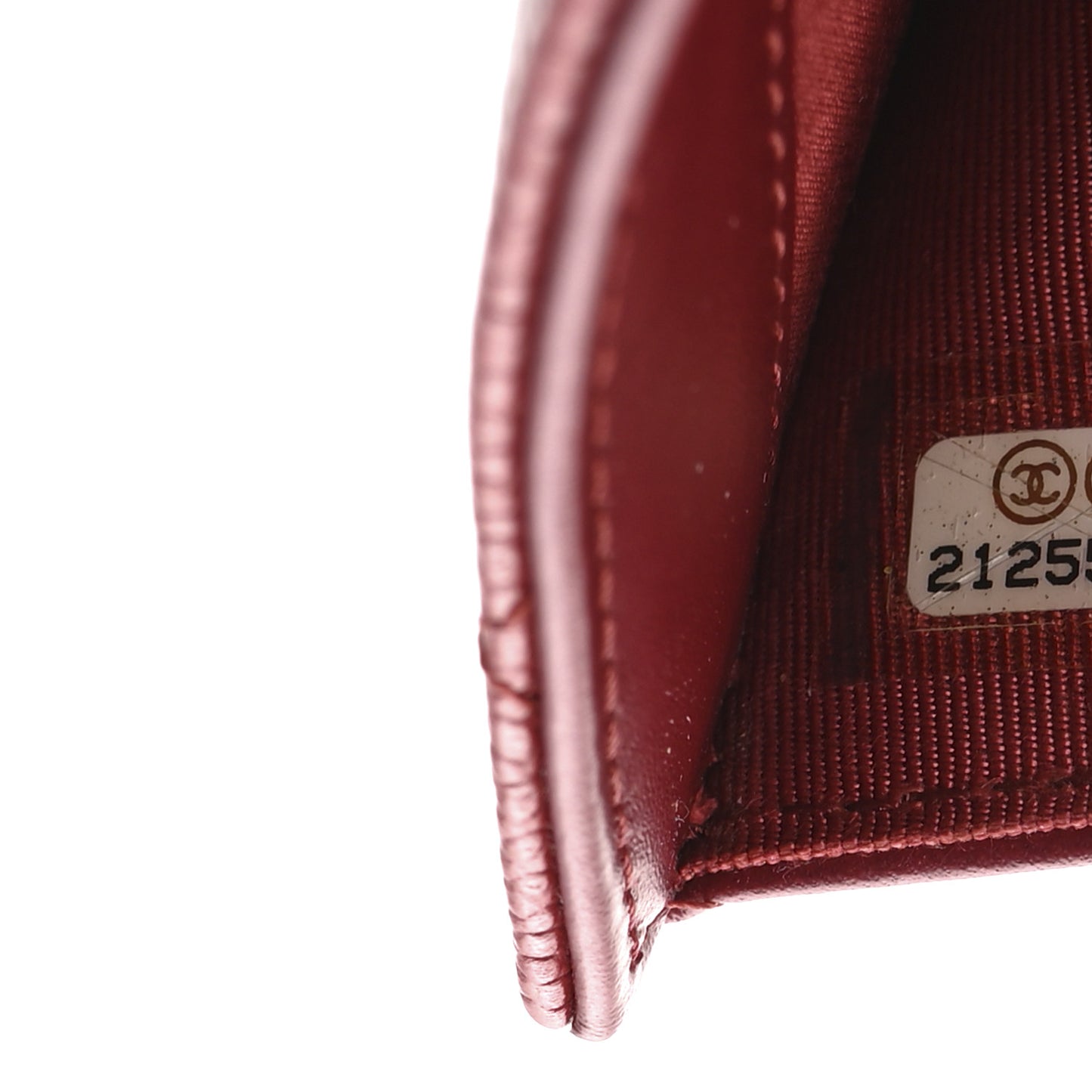 Caviar Quilted Large Flap Wallet Red